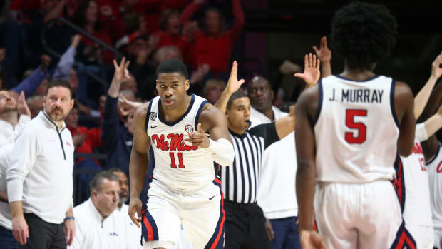 Ole Miss guard Matthew Murrell. 